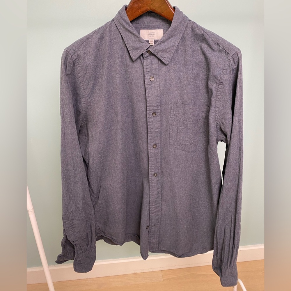 Jake Spade Men's Charcoal Button-Up Shirt